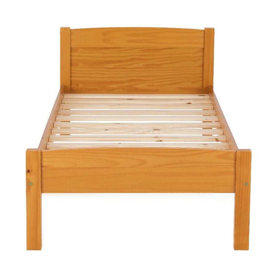 Amber Wooden Bed Frame - Seconique