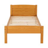 Amber Wooden Bed Frame - Seconique