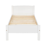 Amber Wooden Bed Frame - Seconique