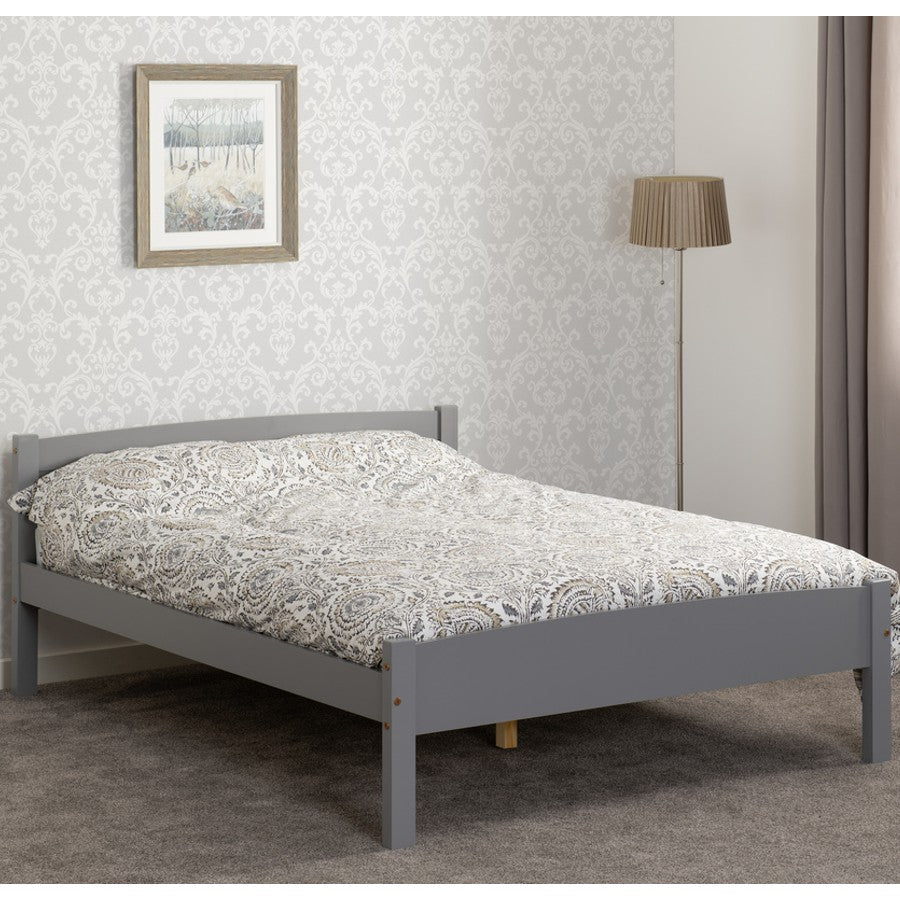 Amber Wooden Bed Frame - Seconique