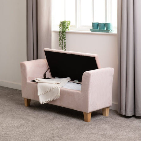 Amelia Storage Ottoman Bench - Seconique