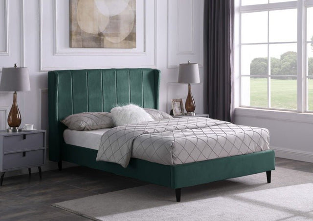 Amelia Velvet Bed - Seconique