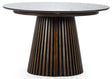 Arya Round Extending Dining Table - Julian Bowen