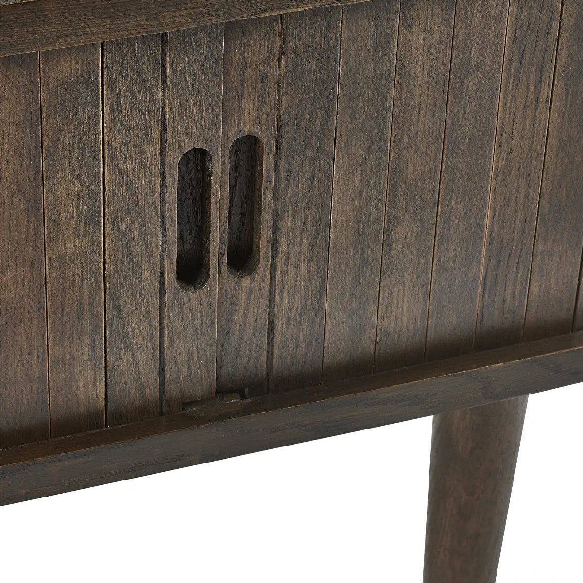 Arya Side Table with 2 Sliding Doors - Julian Bowen