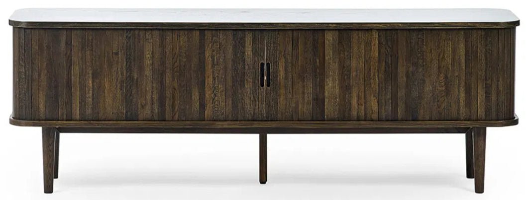 Arya TV Unit with 2 Sliding Doors - Julian Bowen