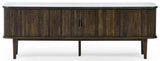 Arya TV Unit with 2 Sliding Doors - Julian Bowen