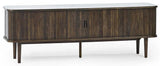 Arya TV Unit with 2 Sliding Doors - Julian Bowen