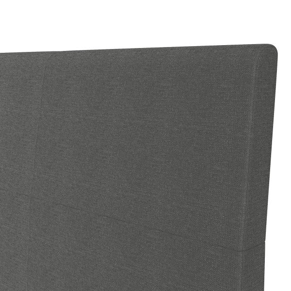 Ascot Ottoman Bed in Grey Fabric - GFW