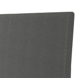 Ascot Ottoman Bed in Grey Fabric - GFW