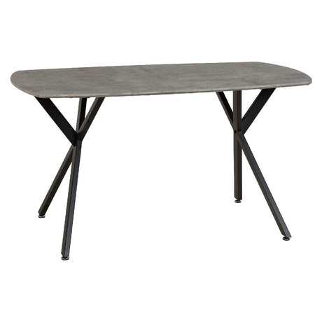 Athens Dining Set with 4 Avery Velvet Chairs - Seconique