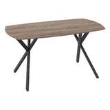 Athens Oak Effect Dining Set with 4 Avery Velvet Chairs - Seconique