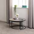Athens Round Coffee Table Set - Seconique