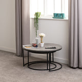 Athens Round Coffee Table Set - Seconique