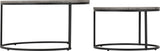 Athens Round Nesting Coffee Table Set - Seconique