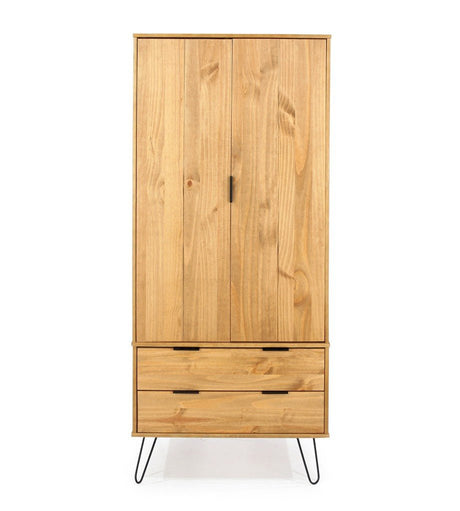 Augusta 2 Door 2 Drawer Wardrobe - Core Products