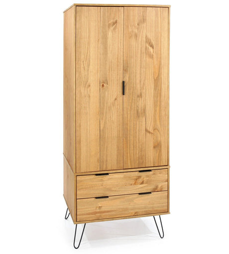 Augusta 2 Door 2 Drawer Wardrobe - Core Products