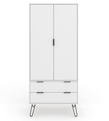 Augusta 2 Door 2 Drawer Wardrobe - Core Products