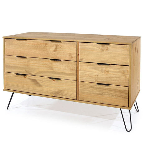 Augusta 3+3 Wide Drawer Chest - Core Products