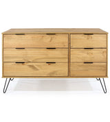 Augusta 3+3 Wide Drawer Chest - Core Products
