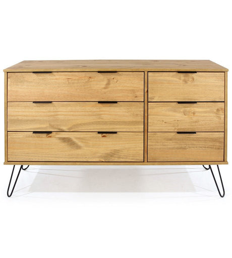 Augusta 3+3 Wide Drawer Chest - Core Products