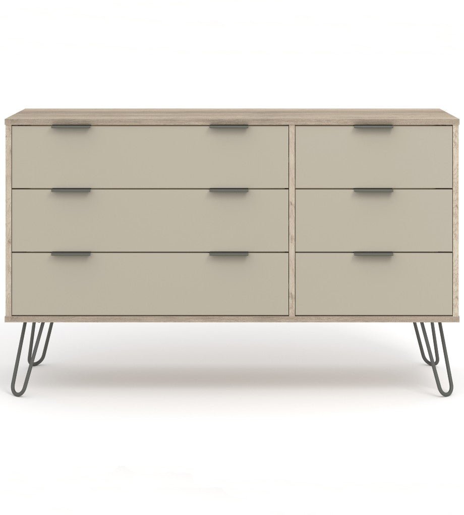 Augusta 3+3 Wide Drawer Chest - Core Products