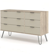 Augusta 3+3 Wide Drawer Chest - Core Products