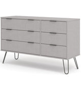 Augusta 3+3 Wide Drawer Chest - Core Products