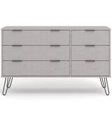 Augusta 3+3 Wide Drawer Chest - Core Products