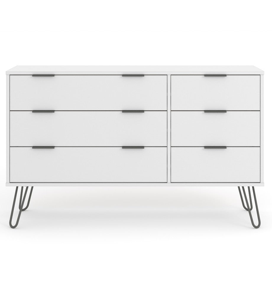 Augusta 3+3 Wide Drawer Chest - Core Products