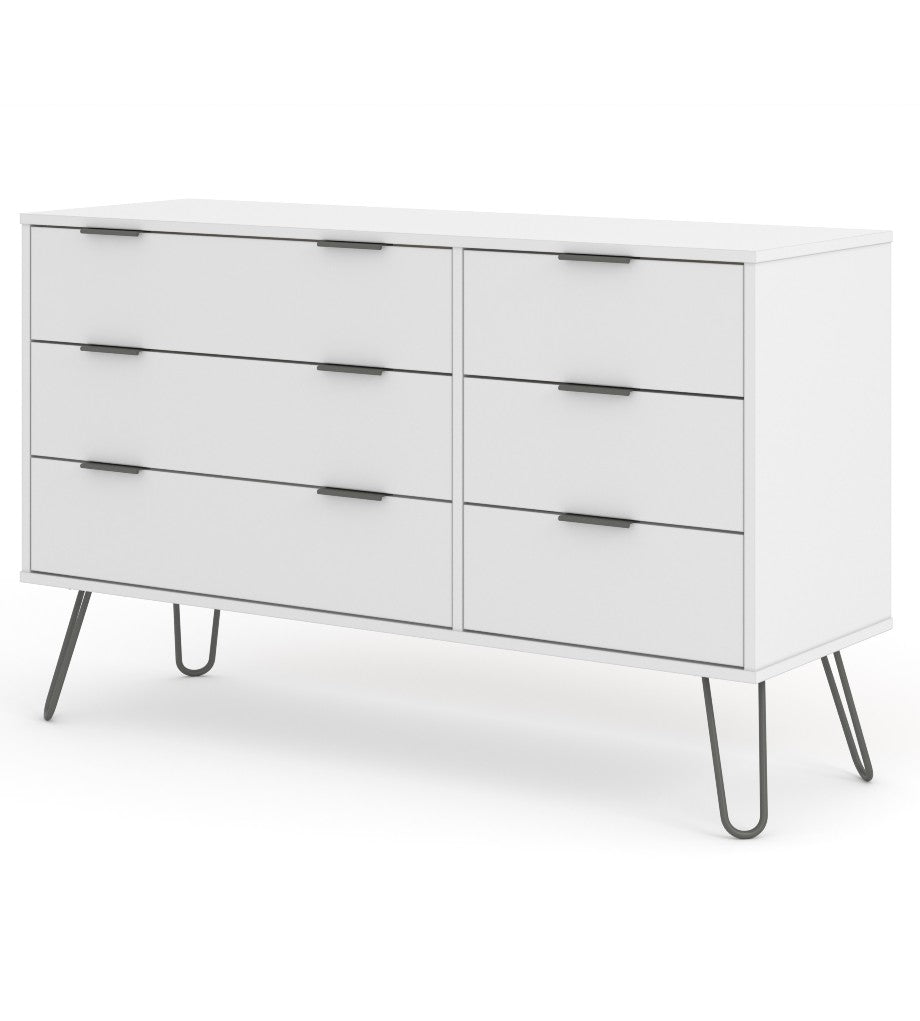 Augusta 3+3 Wide Drawer Chest - Core Products