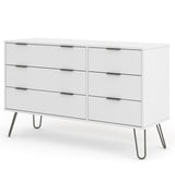Augusta 3+3 Wide Drawer Chest - Core Products