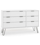 Augusta 3+3 Wide Drawer Chest - Core Products