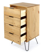 Augusta Narrow 4 Drawer Chest - Core Products