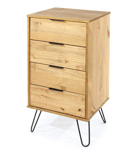 Augusta Narrow 4 Drawer Chest - Core Products
