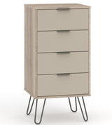 Augusta Narrow 4 Drawer Chest - Core Products
