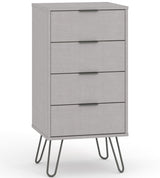 Augusta Narrow 4 Drawer Chest - Core Products
