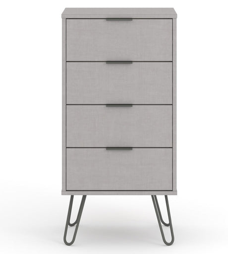 Augusta Narrow 4 Drawer Chest - Core Products