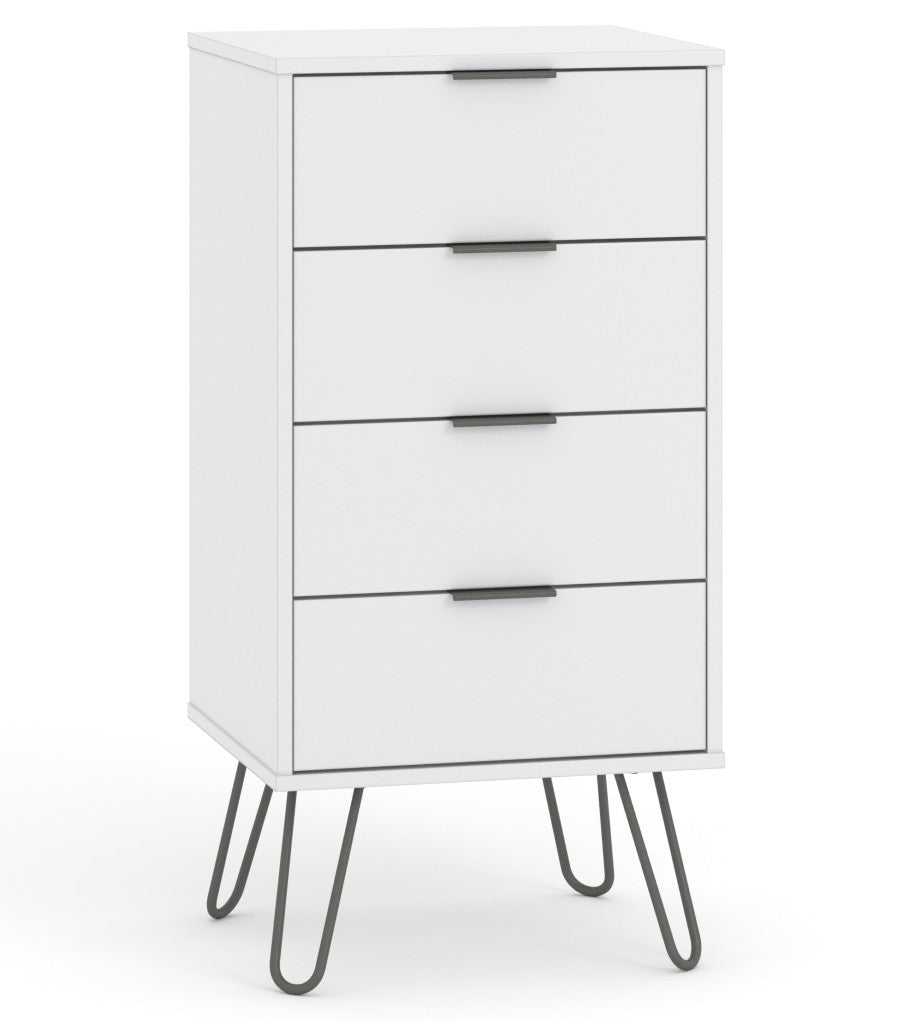 Augusta Narrow 4 Drawer Chest - Core Products