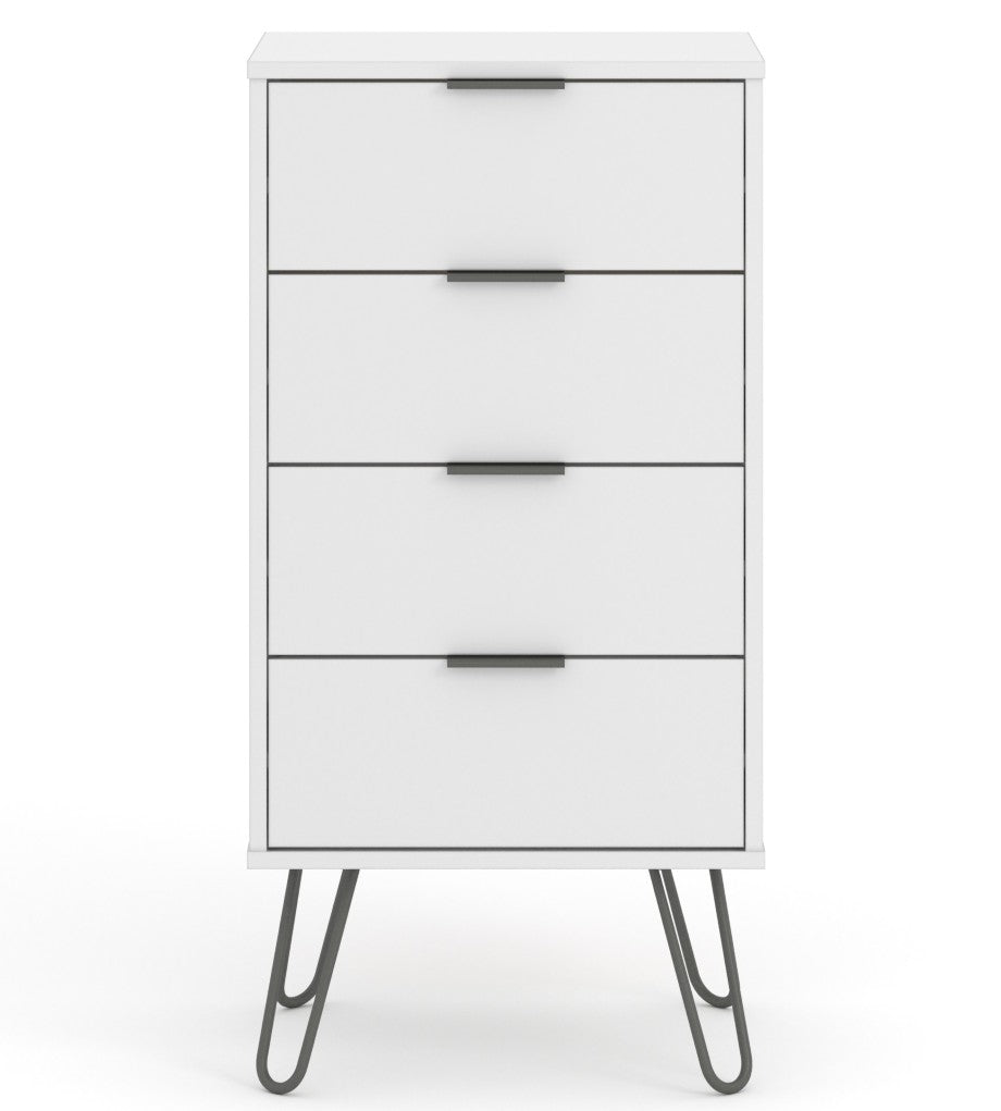 Augusta Narrow 4 Drawer Chest - Core Products