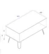 Augusta Open Coffee Table - Core Products