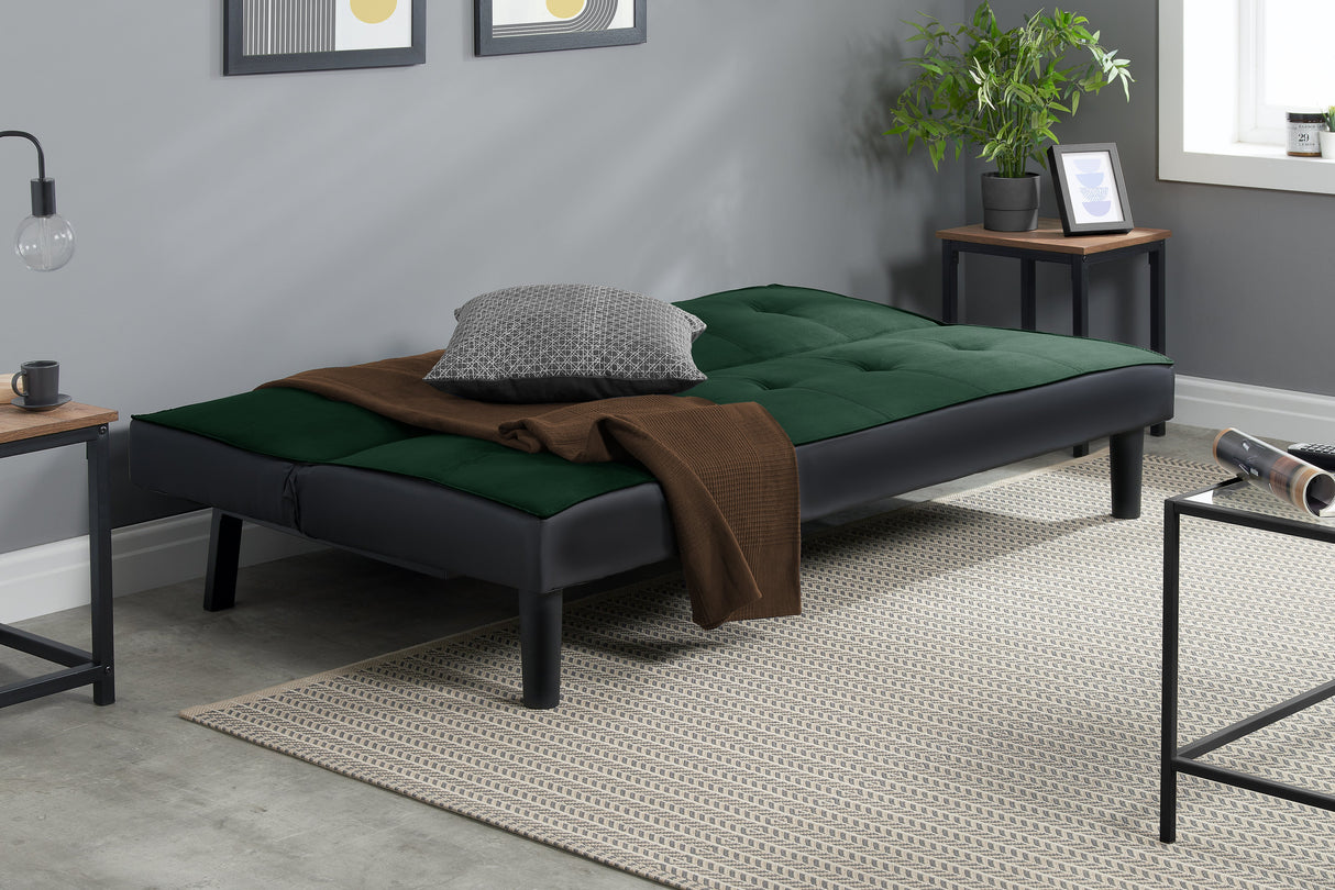 Aurora 2 Seater Fold Down Double Sofa Bed - Birlea