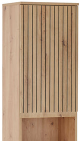 Austin 2 Door 1 Drawer Tall Bathroom Cabinet - Julian Bowen