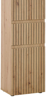 Austin 2 Door 2 Drawer Narrow Bathroom Cabinet - Julian Bowen