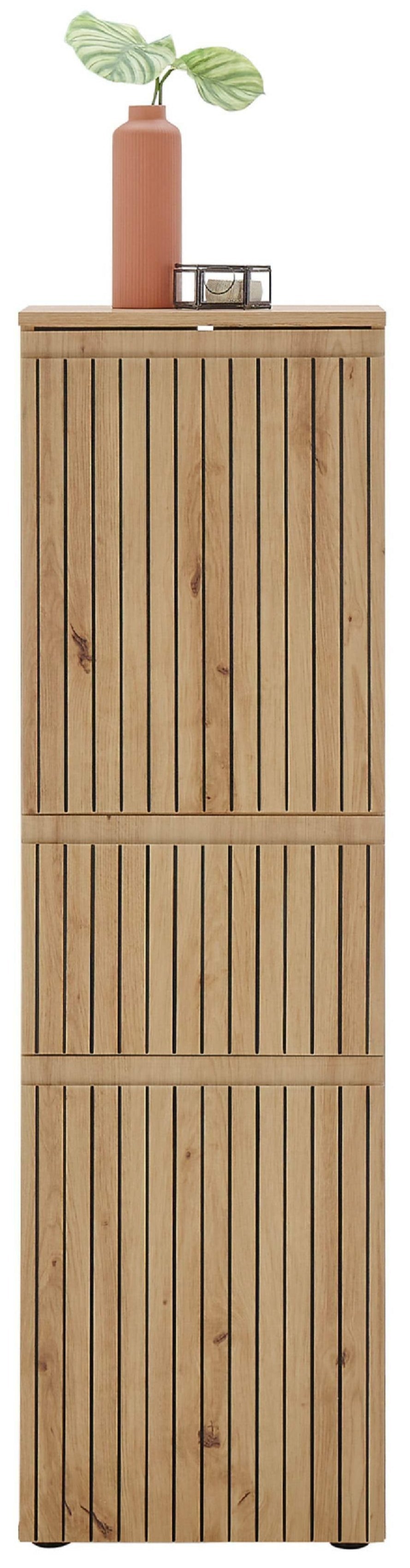 Austin 2 Door 2 Drawer Narrow Bathroom Cabinet - Julian Bowen