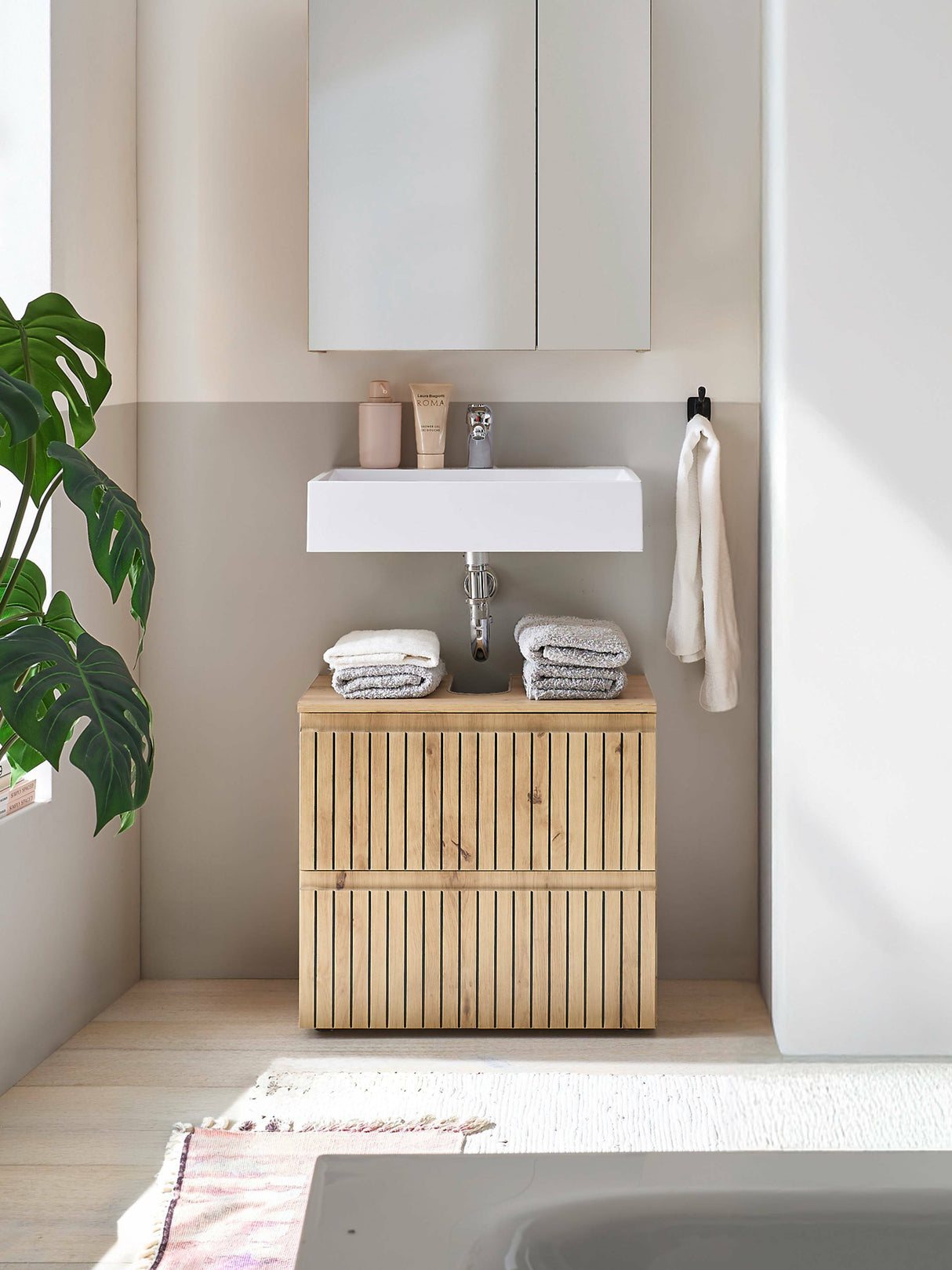 Austin 2 Door Mirrored Bathroom Cabinet - Julian Bowen