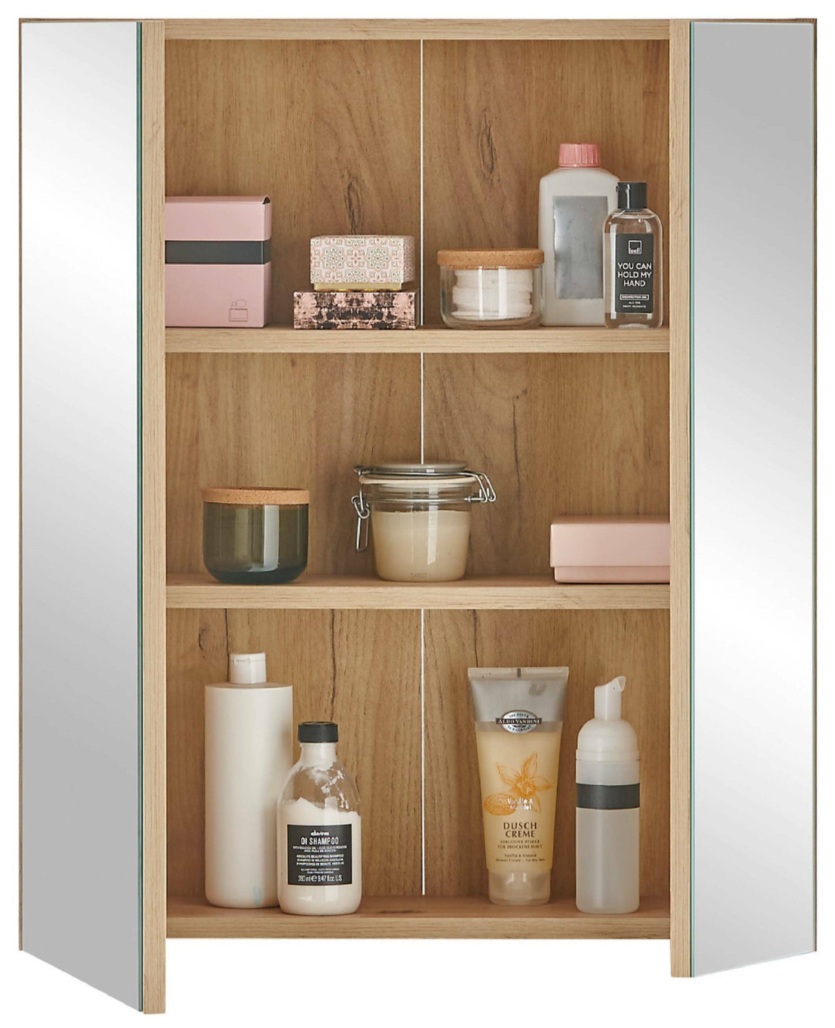 Austin 2 Door Mirrored Bathroom Cabinet - Julian Bowen