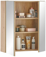 Austin 2 Door Mirrored Bathroom Cabinet - Julian Bowen