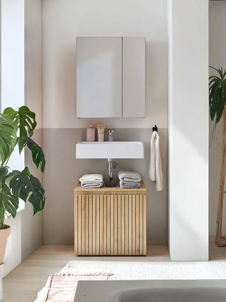 Austin 2 Door Under Sink Bathroom Cabinet - Julian Bowen