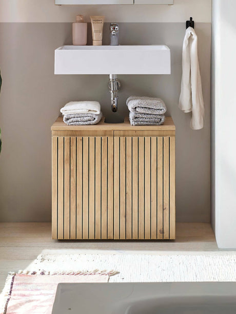 Austin 2 Door Under Sink Bathroom Cabinet - Julian Bowen