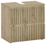 Austin 2 Drawer Under Sink Bathroom Cabinet - Julian Bowen